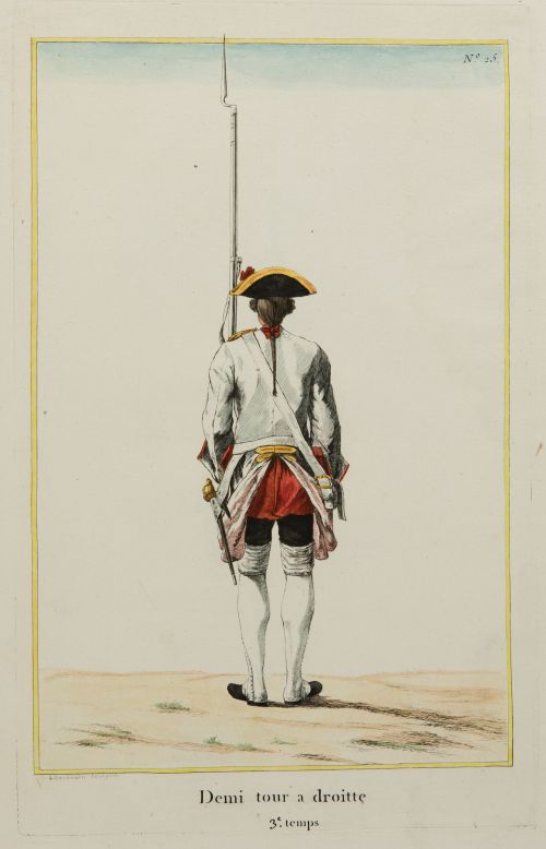 PIERRE ANTOINE BAUDOIN, "L&#39;Exercice de l&#39;infanterie francoi