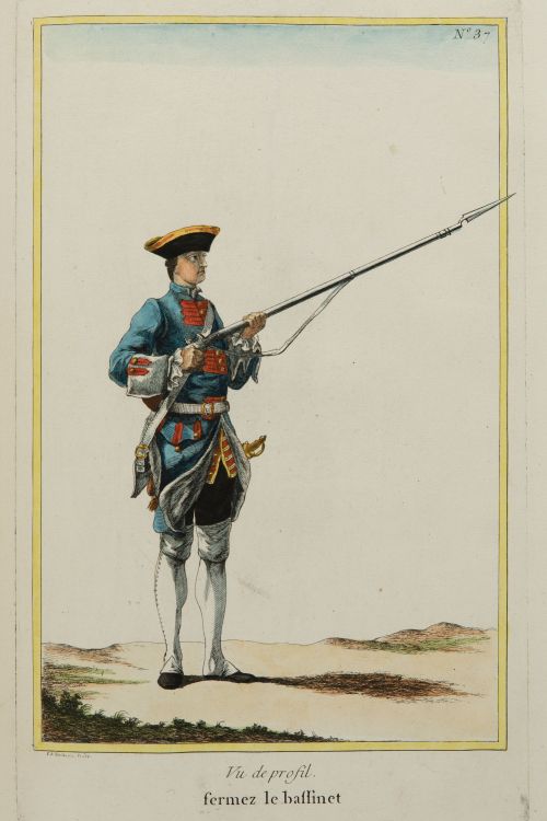 PIERRE ANTOINE BAUDOIN, "L&#39;Exercice de l&#39;infanterie francoi