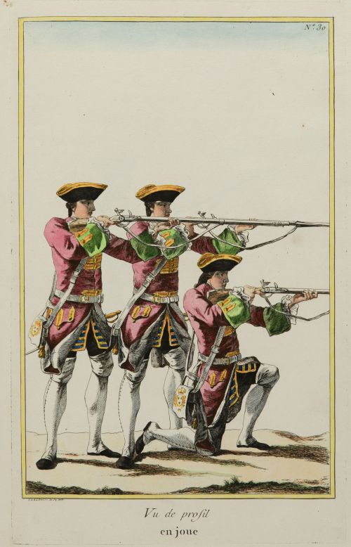 PIERRE ANTOINE BAUDOIN, "L&#39;Exercice de l&#39;infanterie francoi