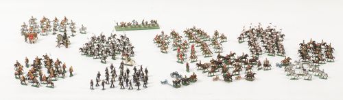 Colección de soldados de plomo