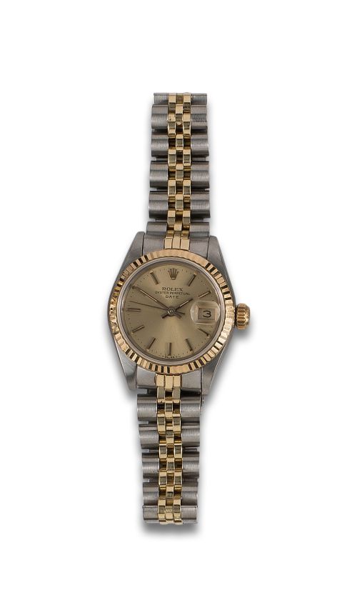 RELOJ ROLEX OYSTER PERPETUAL DATE ACERO Y ORO PARA SEÑORA