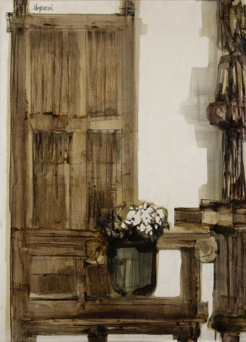 FERNANDO MIGNONI GUERRA, "Sin título", Técnica mixta sobre