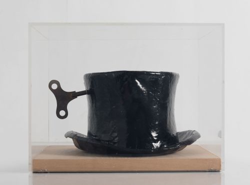 JOAN BROSSA, "Senyor", 1975, Escultura en técnica mixta 