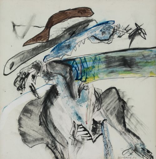 BONIFACIO (Alfonso Gomez) , "Sin titulo", 1973, Técnica mix