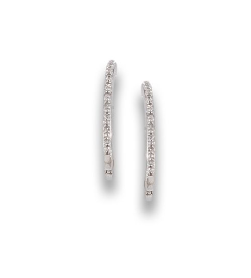 PENDIENTES CRIOLLAS DE DIAMANTES