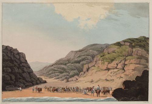 JOHN HEAVISIDE CLARK, "Ensenada en la desembocadura del río