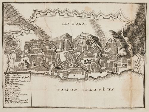 PIETER VAN DER AA, "Portugal", 31 grabados