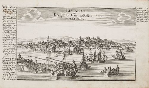 GABRIEL BODENEHR, "Lisboa. Residencia regia y Capital de Po