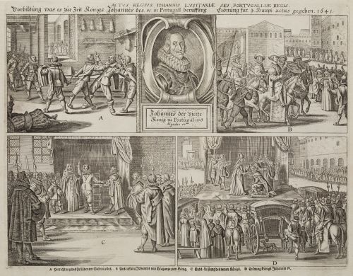 MATTHAEUS MERIAN, EL VIEJO, "Portugal. Restauración de la i