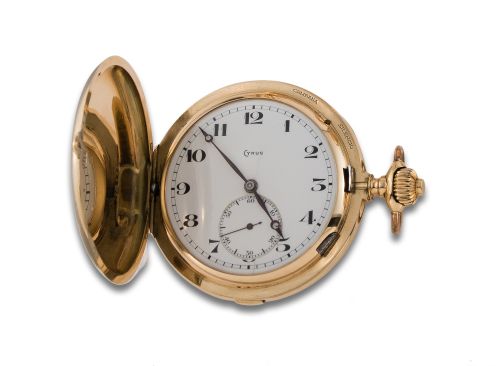 RELOJ SABONETA DE ORO  DE SONERIA