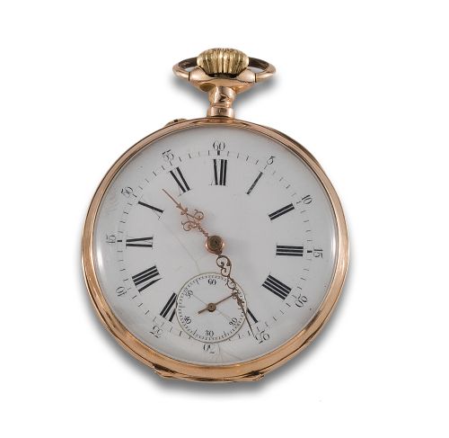 RELOJ LEPINE FRANCÉS DE ORO