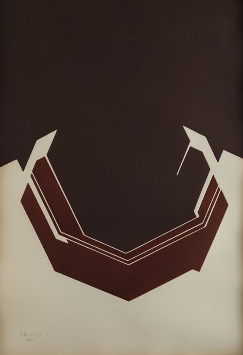 PABLO PALAZUELO, "Sigilia III", 1977, Aguafuerte y aguatint