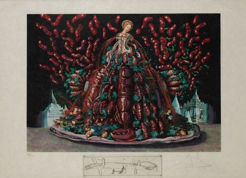 SALVADOR DALÍ Y DOMENECH, "Les Cannibalismes de l&#39;automne",