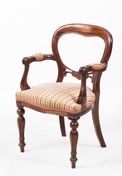 Silla de brazos de estilo William IV, S. XX