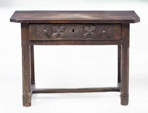 Castilian table, northern Spain, 17th century and later