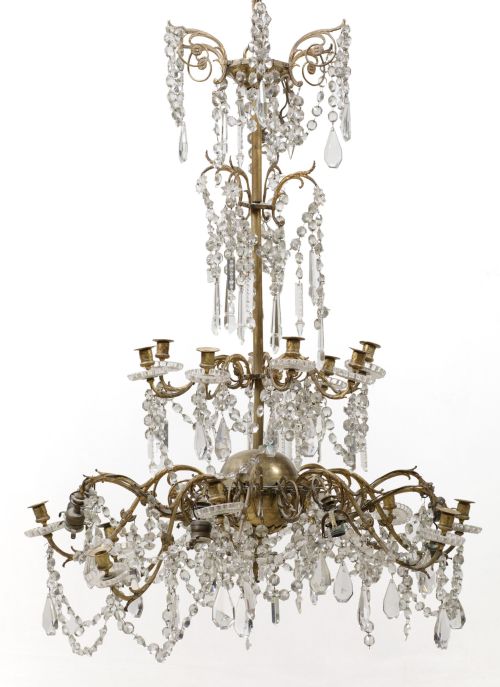 Lámpara de techo, España, c.1900