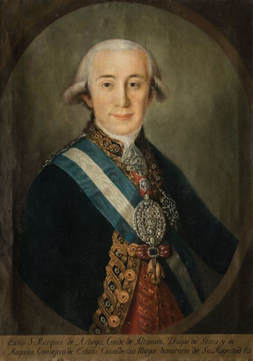 ANÓNIMO, "Retrato de don Vicente Joaquín Osorio de Moscoso