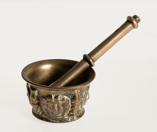 Mortero con maja, España, S. XX