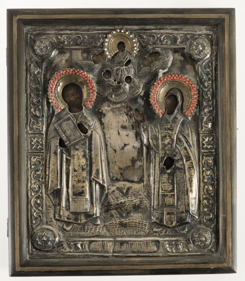 ESCUELA UCRANIANA, UKRAINIAN SCHOOL (Galitzia, c. 1820) "Sa