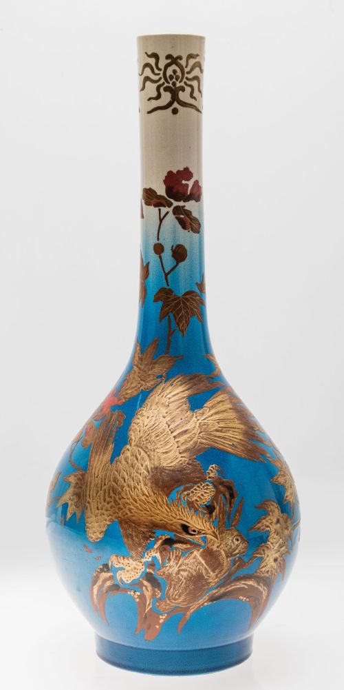 Jarrón japonés, c. 1910