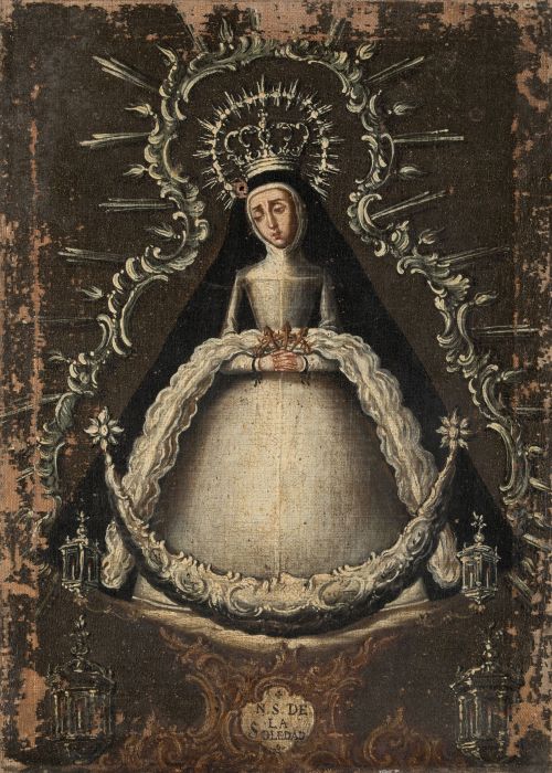 ESCUELA SEVILLANA, SEVILLE SCHOOL (18TH CENTURY) "Our Lady