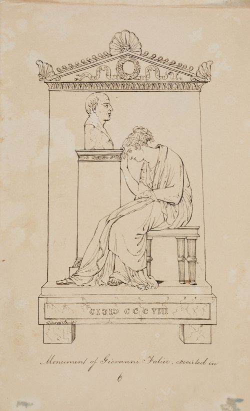 ALONZO EDWIN MADELEY, "Monumentos de Canova", 1842-1843, Do