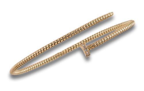 BRAZALETE DE ORO CON DIAMANTES