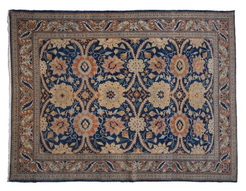 Hand-knotted wool rug, Ziegler design, 20th century
