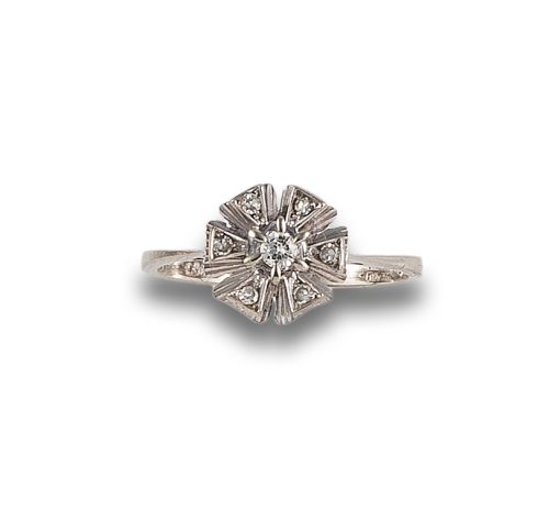 SORTIJA DE ORO CON DIAMANTES