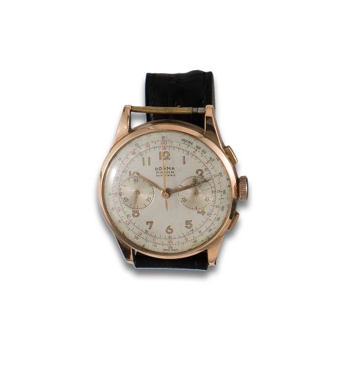 RELOJ DOGMA CHRONOMETRO ORO ROSA 18 K