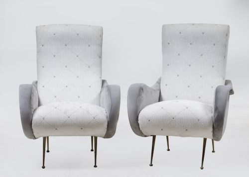 Pareja de butacas siguiendo el modelo "Lady" de Marco Zanus