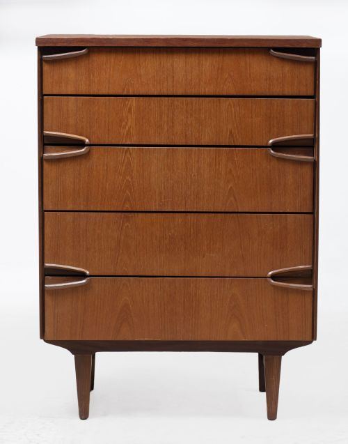 Cómoda manufactura Remploy, Inglaterra, años 70