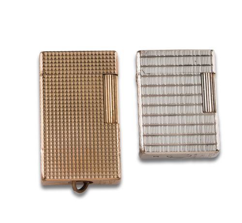 CONJUNTO DE DOS ENCENDEDORES DUPONT.