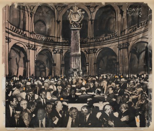 JOAQUÍN VAQUERO TURCIOS, "La Bolsa de Madrid", Impresión y 