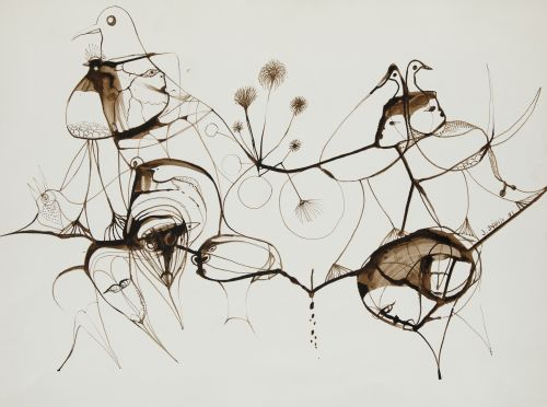 JOSÉ DÁMASO, JOSE DAMASO Agaete, Gran Canaria (1933) "Untit