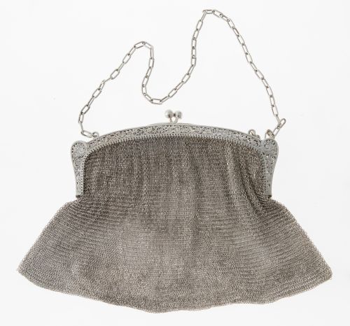 Bolso de plata ley 800, Alexander Vaguer, Francia S.XX