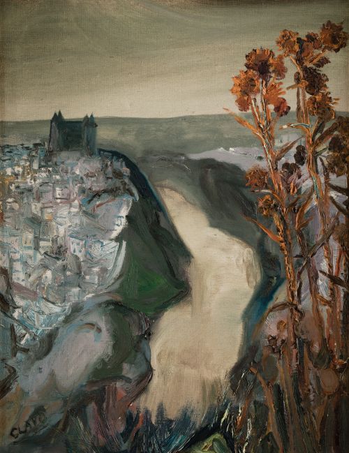 JAVIER CLAVO, "Toledo", Óleo sobre lienzo