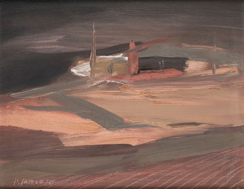 ESCUELA ESPAÑOLA, SPANISH SCHOOL (20TH CENTURY) "Landscape"