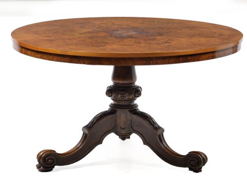 Mesa "tilt-top" estilo William IV, S. XX