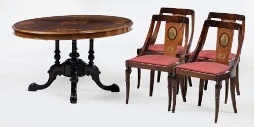 Mesa de estilo Napoleón III, S. XX