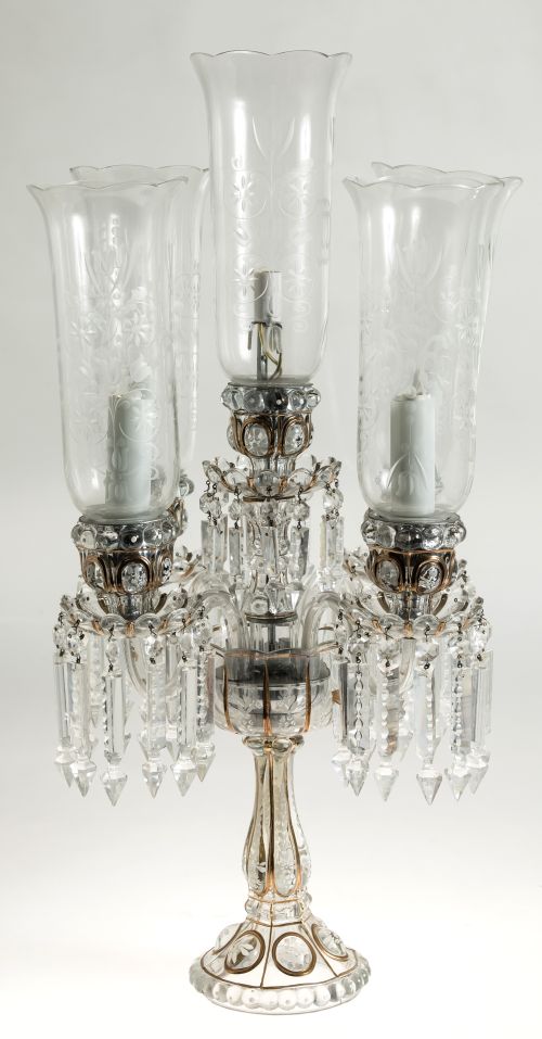 Girandole siguiendo modelos de Bohemia, S.XX