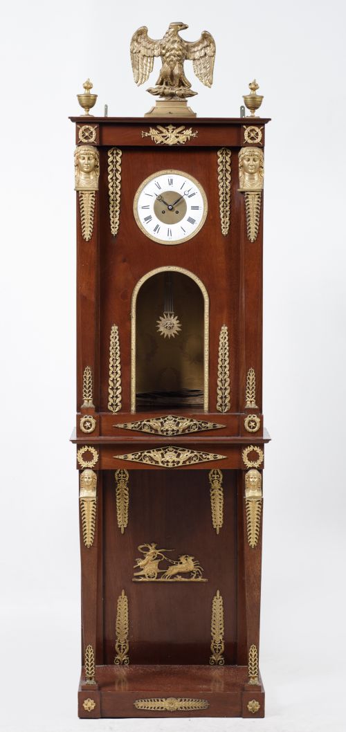 Reloj de estilo Imperio, Francia, S. XX