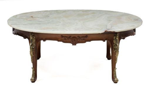 Mesa de café de estilo Luis XV, S. XX