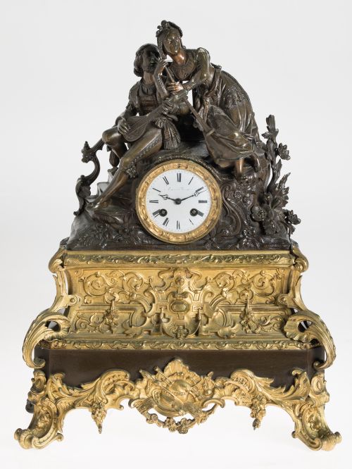 Reloj de estilo Napoleón III, ffs.S.XIX - pps.XX