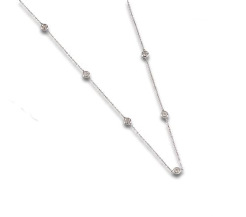 GARGANTILLA DE ORO Y DIAMANTES