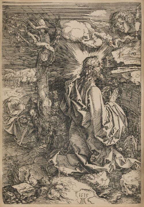 DESPUÉS DE ALBERTO DURERO, "Cristo en el monte de los olivo