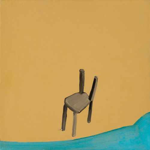 VICTORIA  CIVERA, "Desde la cama", 2002, Óleo sobre lienzo