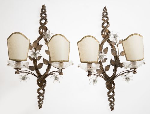 Pareja de apliques Maison Bagués, c. 1930