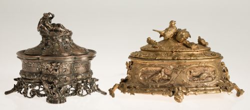 Joyero francés en bronce dorado S.XIX-XX