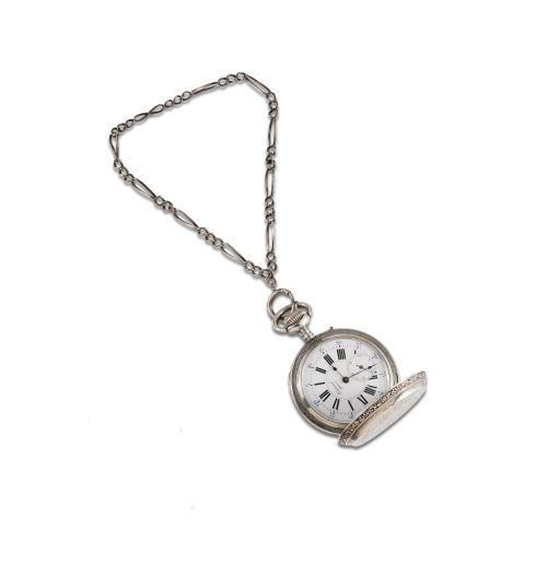 RELOJ SABONETA DE PLATA PETITPAUL